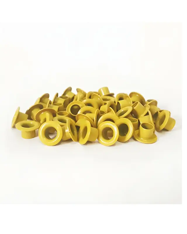Ilhós de alumínio nº 54 Amarelo