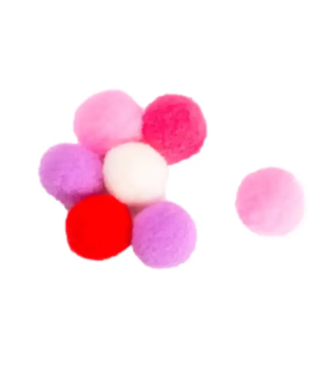 POMPOM SOLTO 20MM SORTIDO - 10 UN